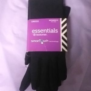 Essentials Isotoner Dress Gloves w/SmartTouch Technology